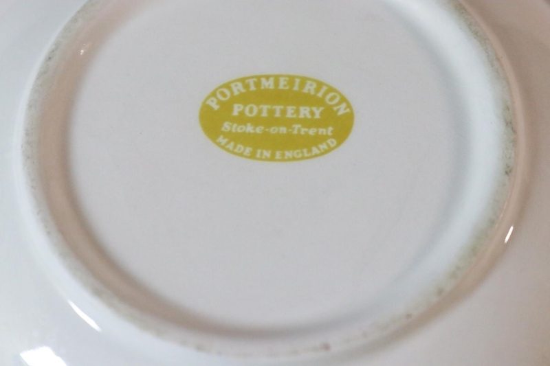 Portmeirion Keramik Stoke On Trent Gula Blommor Kaffe Te kopp Mugg Soppa skål
