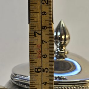 Elegant Tekanna i Nysilver  – Tidlös Design från 1900-talet