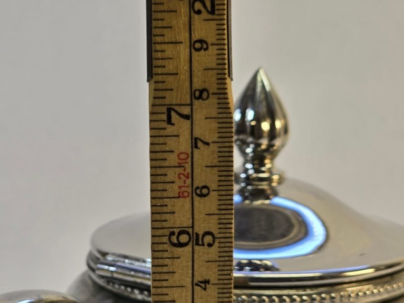 Elegant Tekanna i Nysilver  – Tidlös Design från 1900-talet