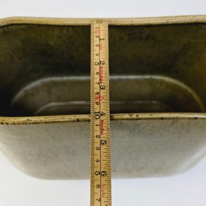 Stilren och modern kruka i glaserad keramik – 25 cm hög