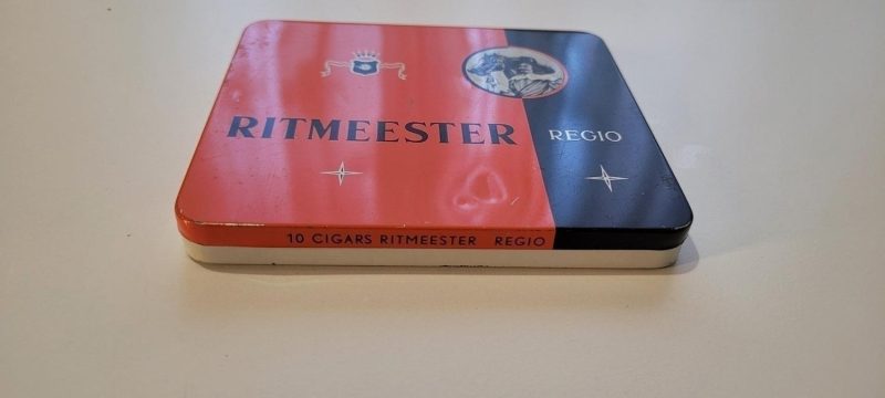 Parti äldre cigarettaskar bl.a Willem II Anita Sigarettfabrieken - Äldre Plåtask