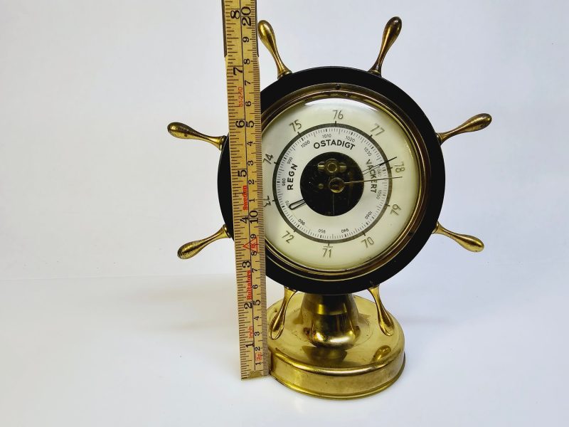 Klassisk Barometer i Nautisk Stil – Maritim Dekoration