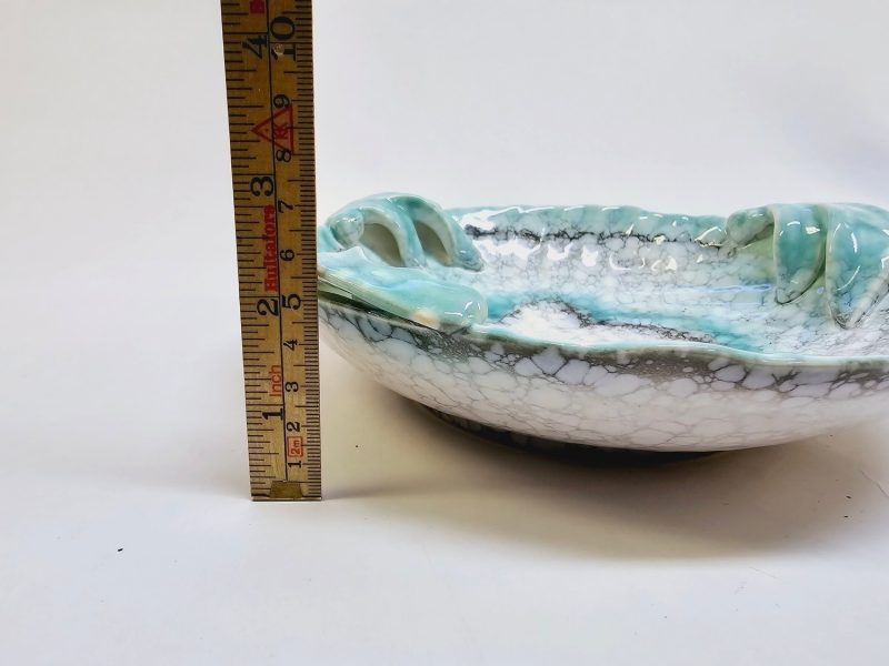 Exklusiv Ditmar Urbach-skål – Ett Unikt Samlarobjekt från Tjeckoslovakien, 21 cm