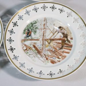 Väggtallrikar B&G Copenhagen, Carl Larsson 4st