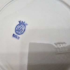 Assietter, 5st, Gefle "karin", målad dekor