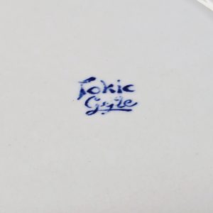 Antik Tallrik "Tokio" från Gefle - 23,5 cm i Diameter