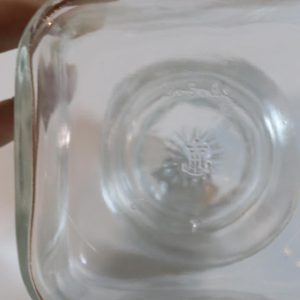 Förvaringsburk, glas. USA
