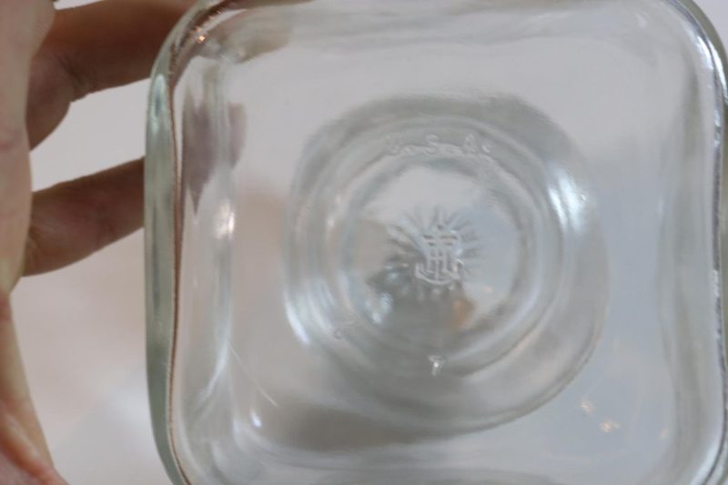 Förvaringsburk, glas. USA