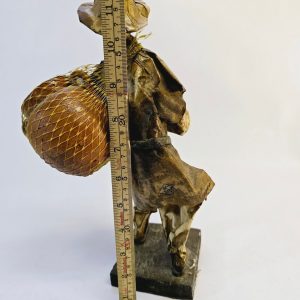 Handgjord Mexikansk Figur – Unikt Samlarobjekt, 30 cm