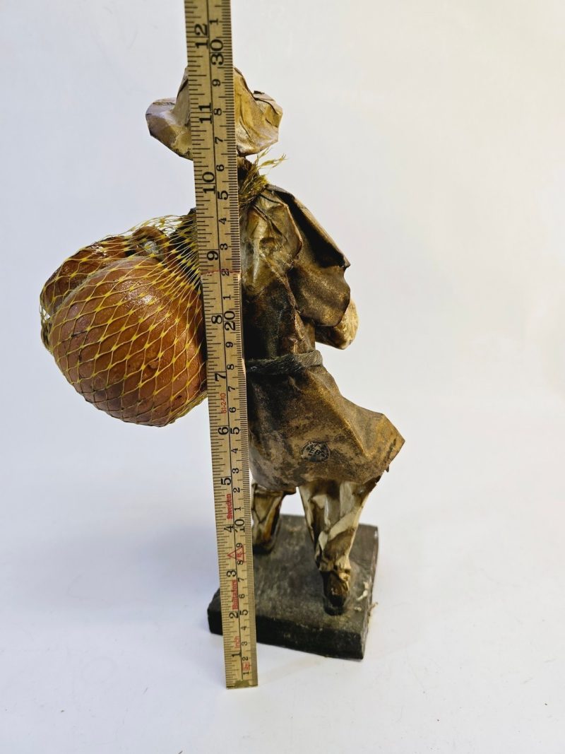 Handgjord Mexikansk Figur – Unikt Samlarobjekt, 30 cm