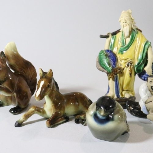 Blandade figuriner, Hong Kong, Germany, 5st