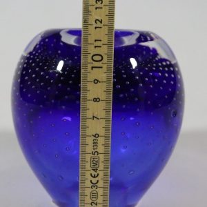 RENATE STOCK. Ljuslykta, glas, Sea Glasbruk
