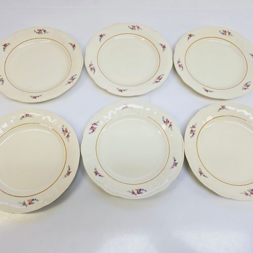 Elegant set med 6 assietter från Rörstrand, ca 20,5 cm