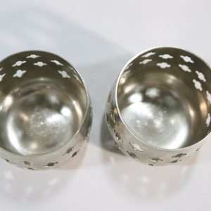 2st ljuslyktor i metall, Made in India