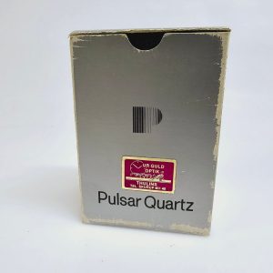 Pulsar Quartz-klocka med originalförpackning