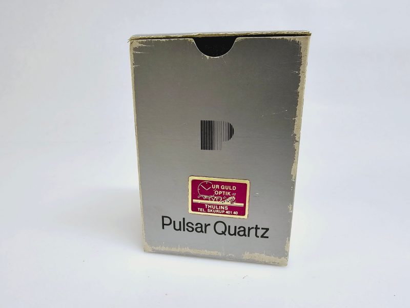 Pulsar Quartz-klocka med originalförpackning