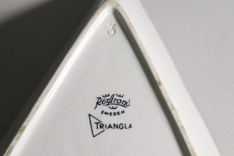 Rörstrand Triangla Skål, Retro Design
