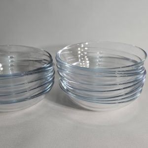 Djupa Glastallrikar 16 st. Diam 19 cm