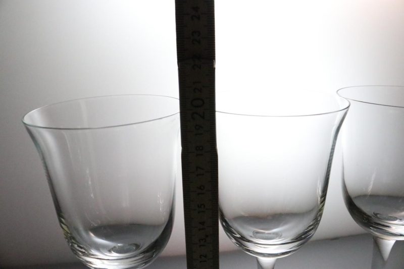3st vinglas, höjd 20cm