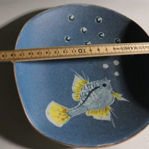 Skål i keramik/ väggtavla - 4785 Tilgmans SWEDEN