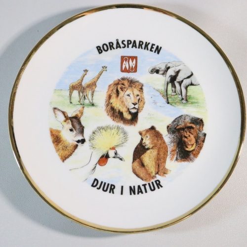 Tallrik, BORÅSPARKEN DJUR I NATUR, Souvenir