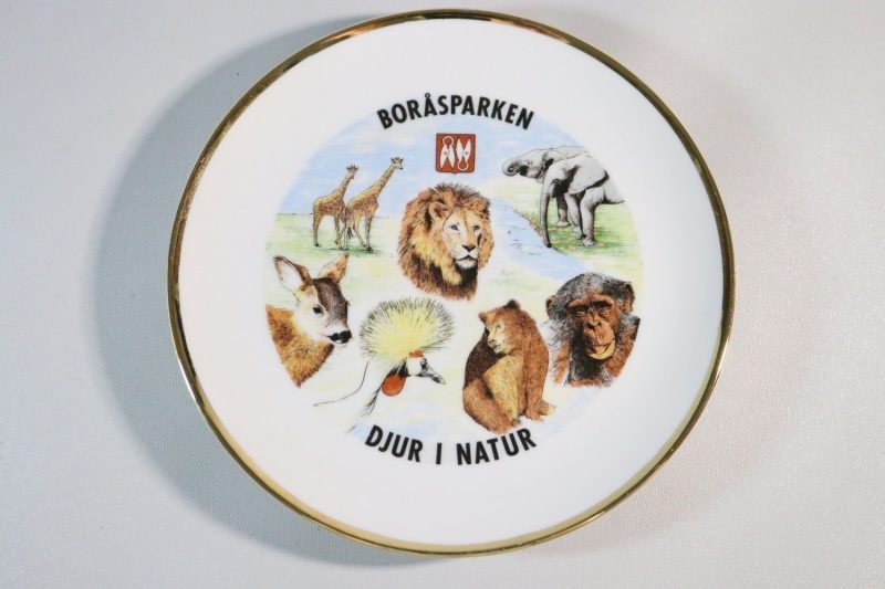 Tallrik, BORÅSPARKEN DJUR I NATUR, Souvenir