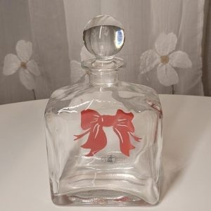 Karaff med rosett "handmade quality"