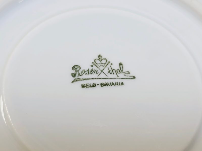 Elegant Kaffeservis från Bavaria – Set med 6 Koppar och Fat