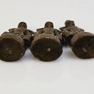 Tre Små Figurer i Brons – "Mors" – Historisk Samlingsdetalj