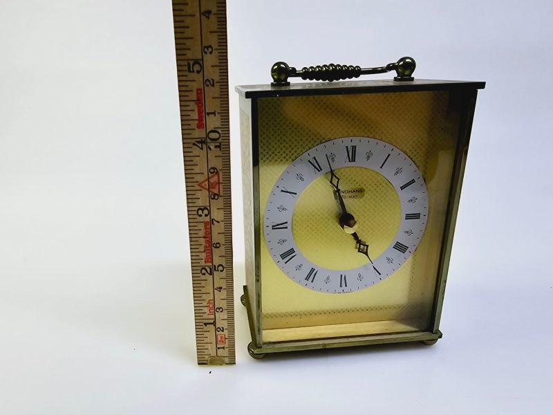 Bordsklocka "Ato-Mat" från Junghans – Elegant 1900-talsdesign