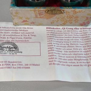 Hälsokulor... Qi Gong eller träningskulor