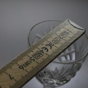 1st Snapsglas, Fritz Kallenberg "Helga",   Kosta Boda - 12cm