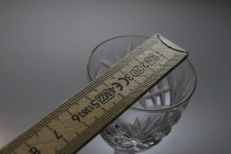 1st Snapsglas, Fritz Kallenberg "Helga",   Kosta Boda - 12cm