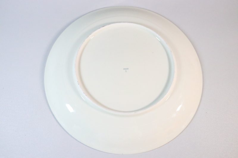 Stort fat med blomdekor, 31cm