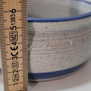 Skål/hänkelkruka, Höganäs, Kullabyggdens keramik, Peter Nilsson