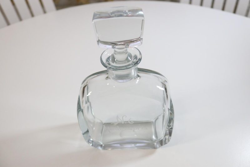 Strömberg, Gerda för Strömbergshyttan, karaff med propp, glas, "Hederspris"