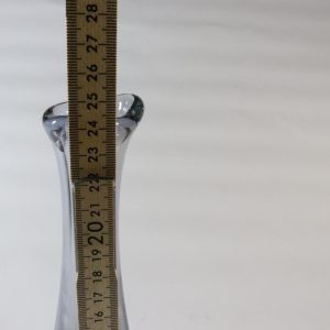 Hundbensvas, färgat glas, 24cm
