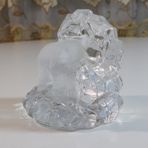 SEA Glasbruk Kosta Sweden - Glasskulptur - Isbjörn