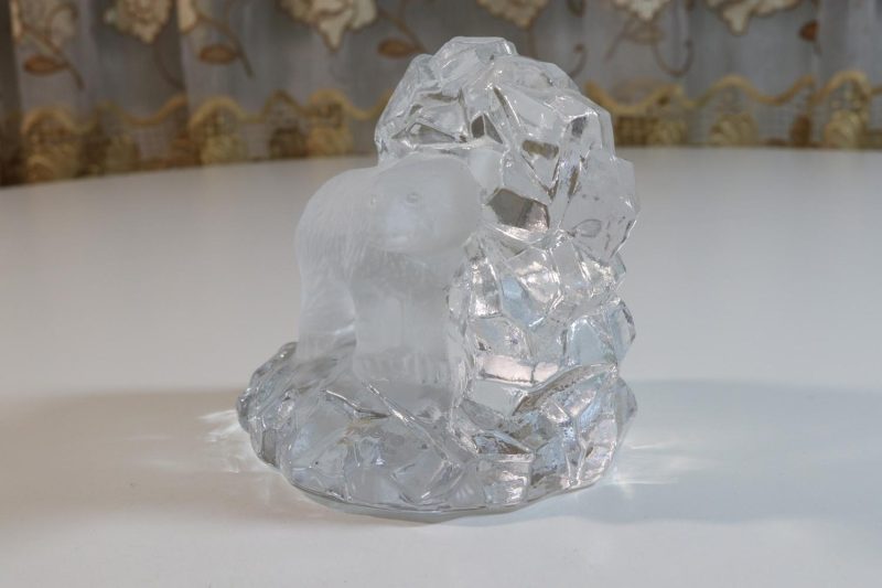 SEA Glasbruk Kosta Sweden - Glasskulptur - Isbjörn