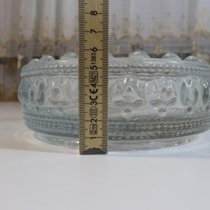 Askfat i glas, troligen kristall