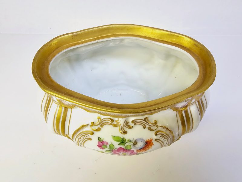Elegant kruka från Rosenthal – Handmålad Bavaria-porslin