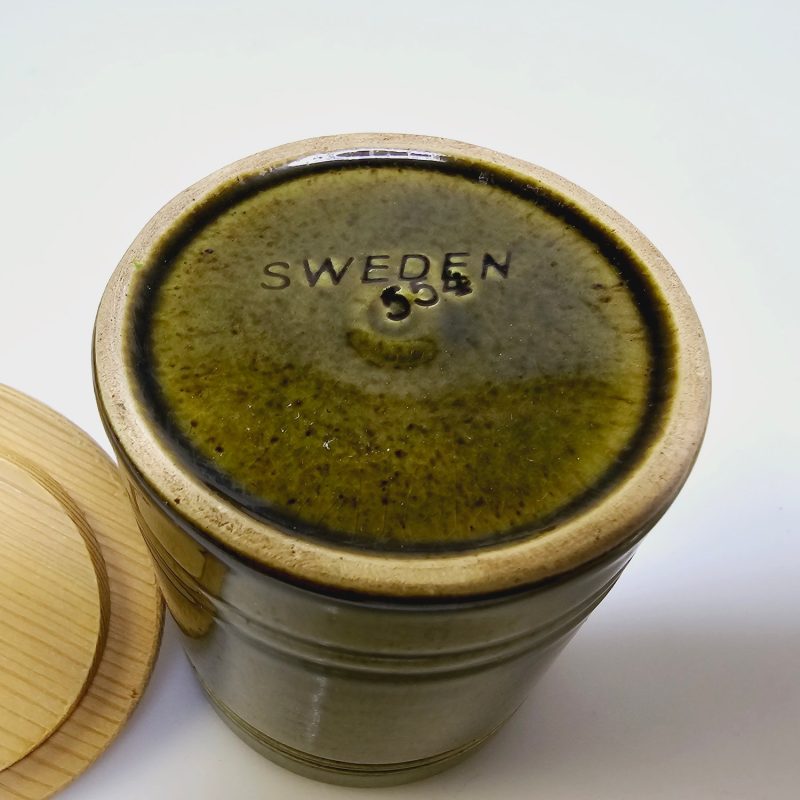 Klassisk senapsburk från Töreboda Keramik – Tidlös svensk design