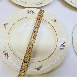 Elegant set med 6 assietter från Rörstrand, ca 23 cm
