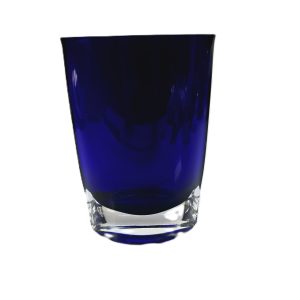 Elegant Blå Glasvas – Skandinavisk Design