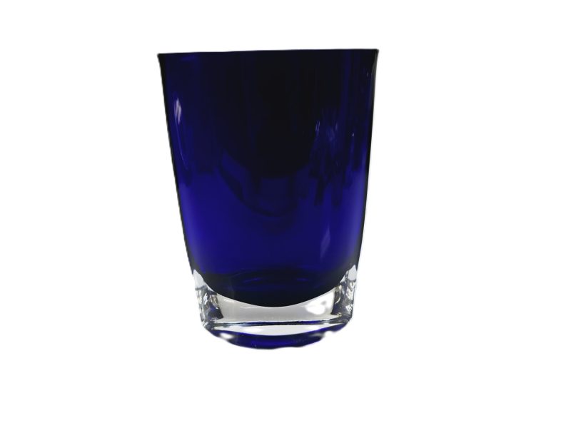 Elegant Blå Glasvas – Skandinavisk Design