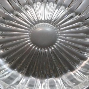 Glasfat, fruktservis, art deco