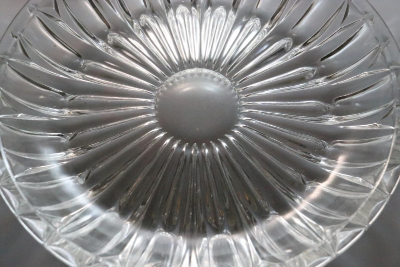 Glasfat, fruktservis, art deco