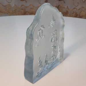 Glasblock, Nybro glasbruk, Jägare