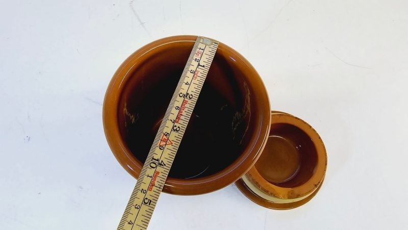 Terrakottaburk för Kaffe – Tillverkad i Portugal