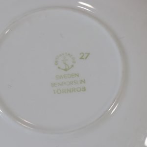 Servisdelar, Gustavsberg Törnros (tornrosa) av Margareta Hennix